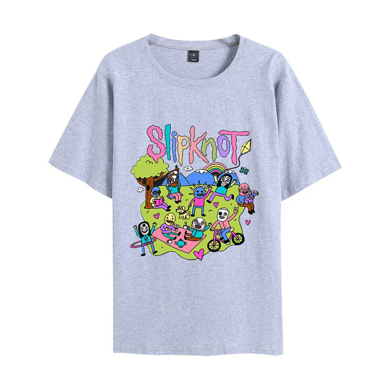 Slipknot Happy Times Playing Together T-shirt - Image 13