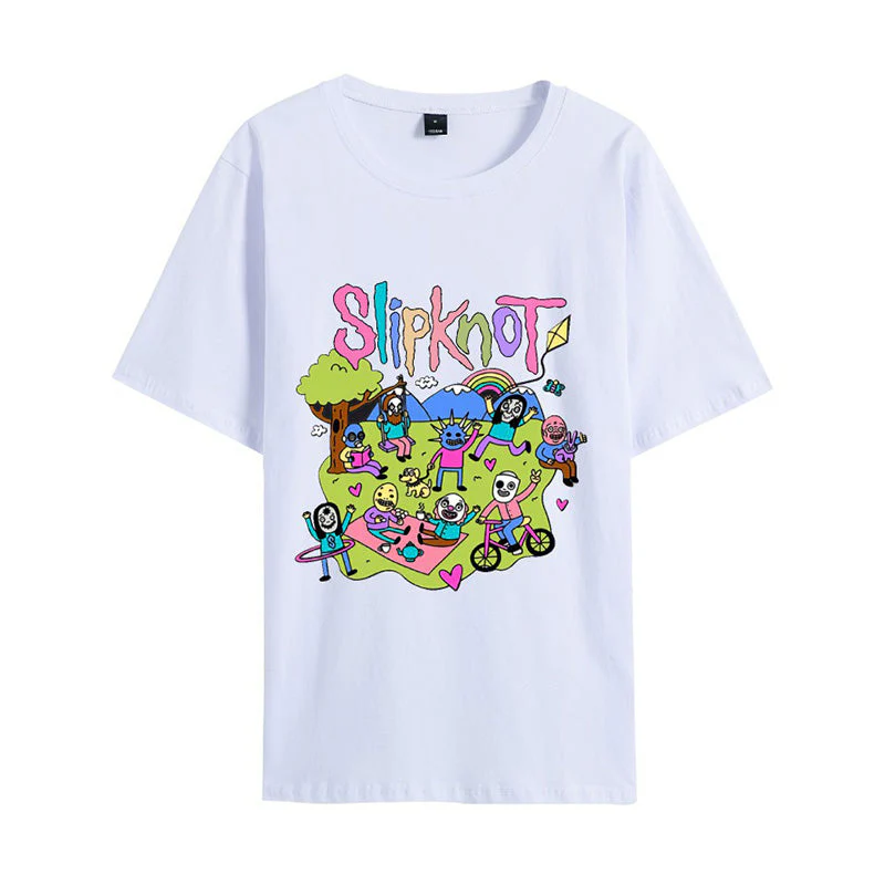 Slipknot Happy Times Playing Together T-shirt - Image 16