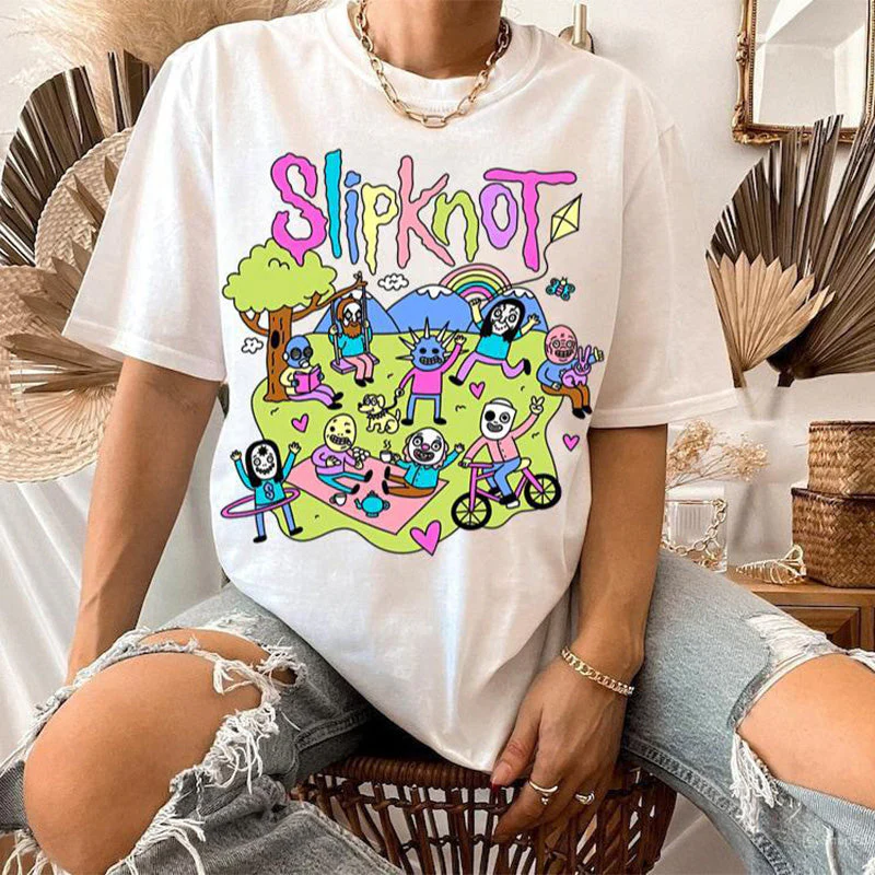 Slipknot Happy Times Playing Together T-shirt - Image 2