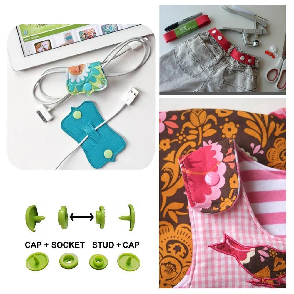 Snap Button DIY Set (150 Pcs Set) - Image 6
