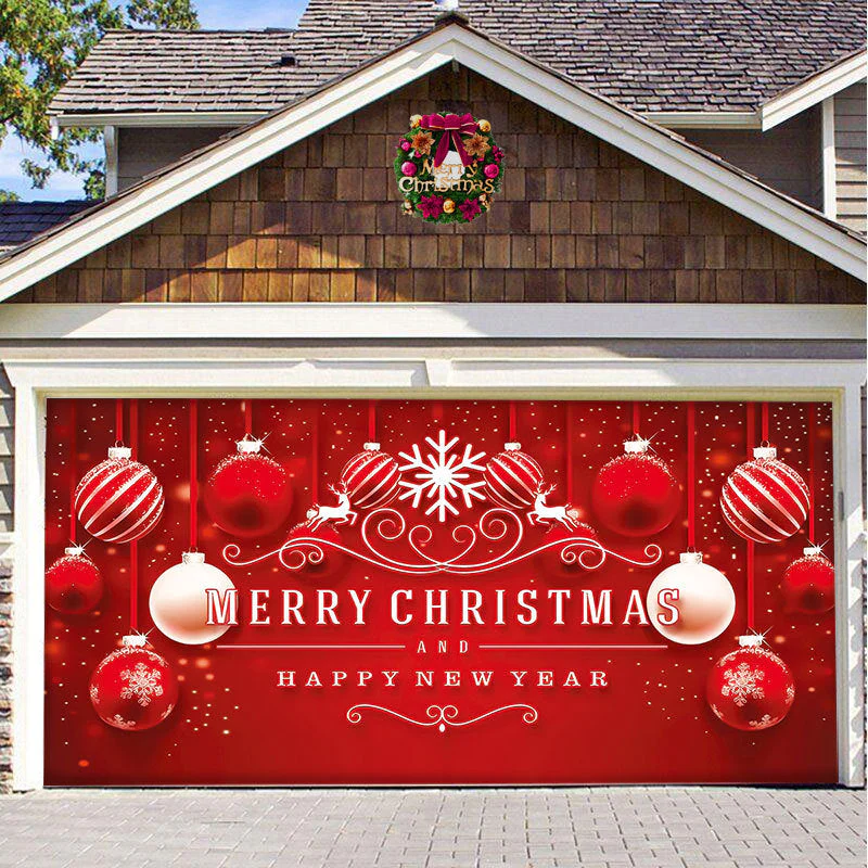 Snow Garage Door Banner Ornament - Image 11