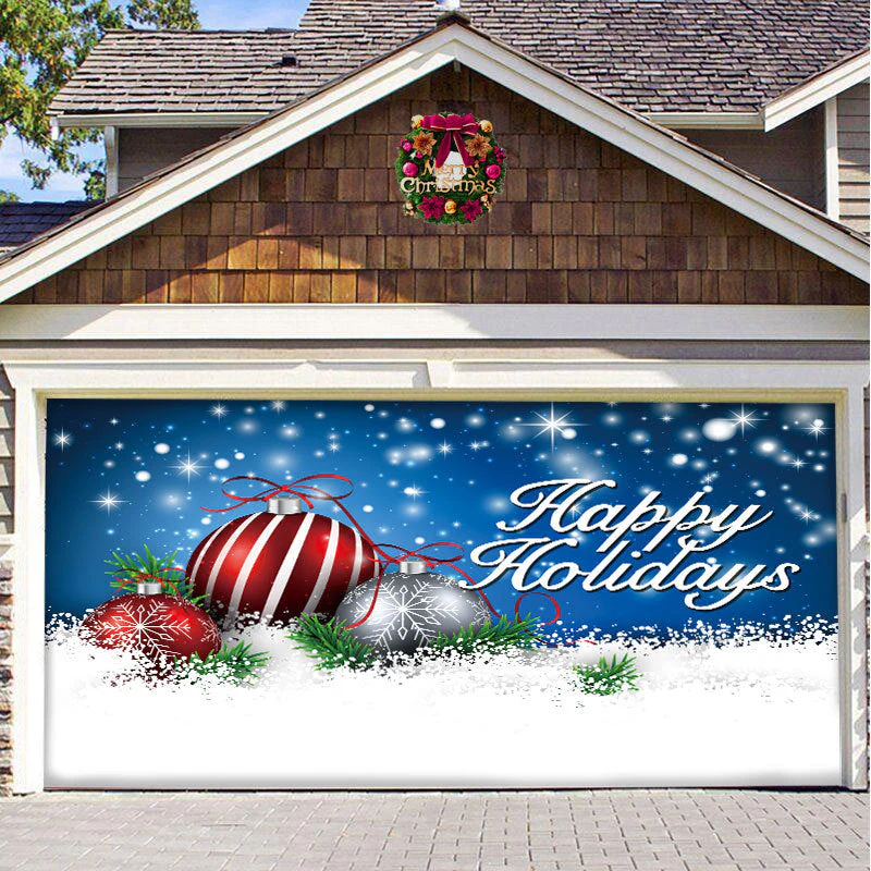 Snow Garage Door Banner Ornament - Image 12