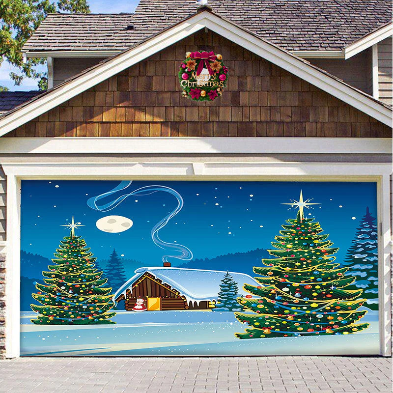 Snow Garage Door Banner Ornament - Image 15