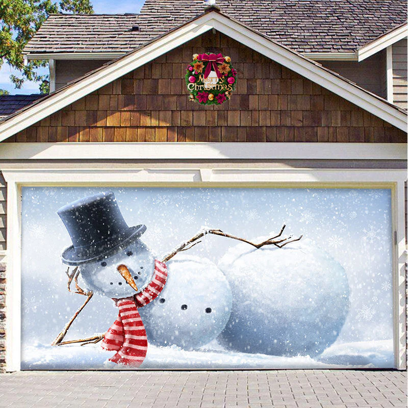 Snow Garage Door Banner Ornament - Image 16