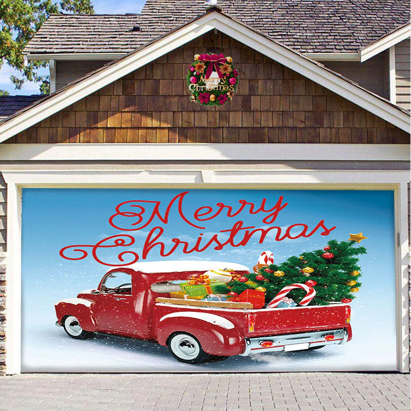 Snow Garage Door Banner Ornament - Image 19
