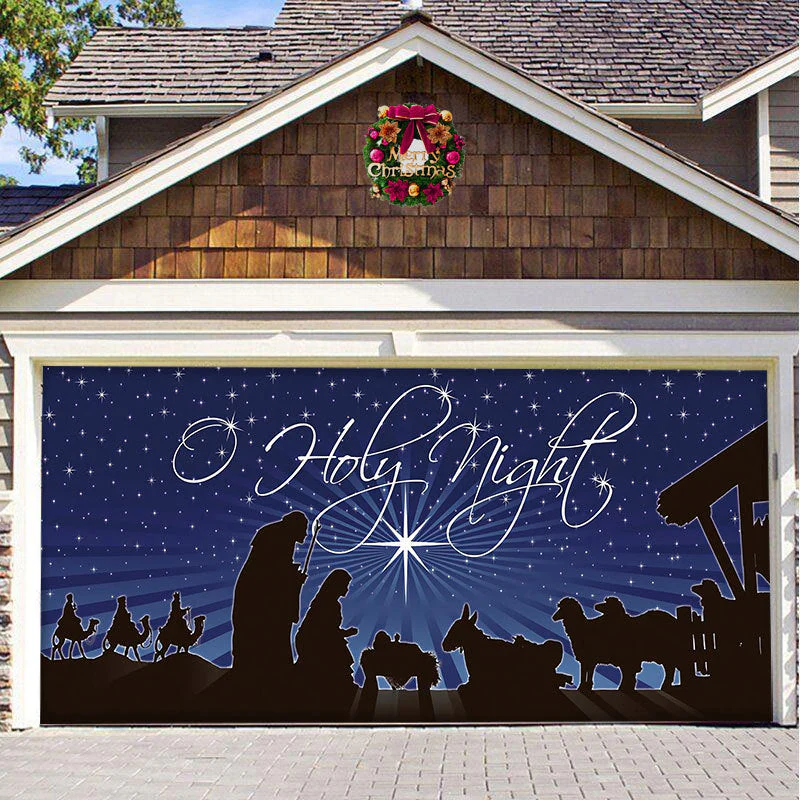 Snow Garage Door Banner Ornament - Image 23