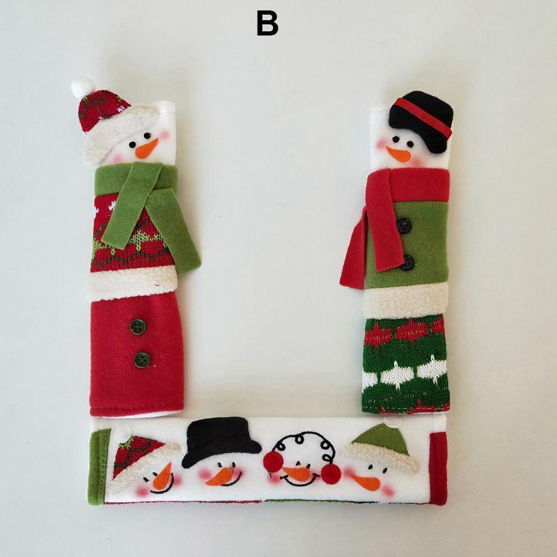 SNOWMAN KITCHEN HANDLE DOOR COVERS (SET OF 3) - Image 4