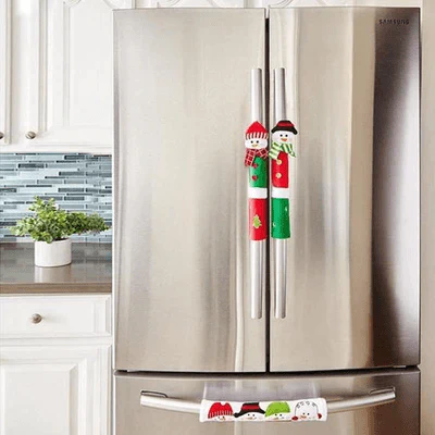 SNOWMAN KITCHEN HANDLE DOOR COVERS (SET OF 3) - Image 7