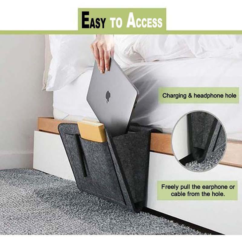 Sofa Bedside Felt Storage Bag - Image 6