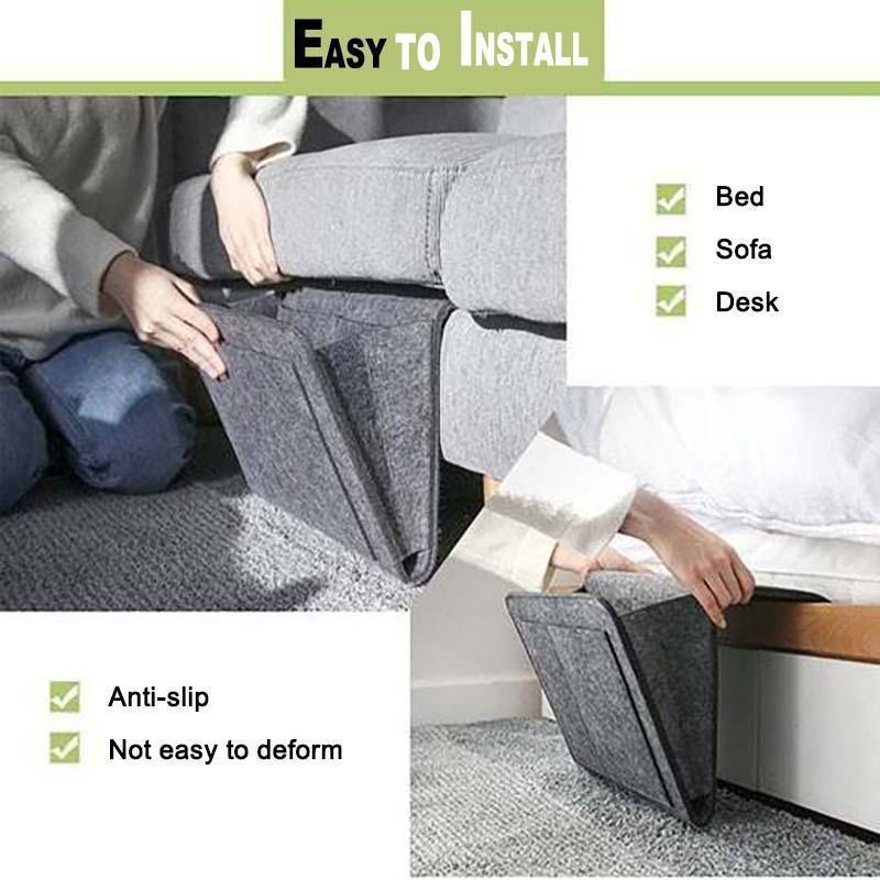 Sofa Bedside Felt Storage Bag - Image 7