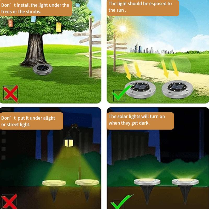 Solar Powered Floor Path LED Light - Image 2