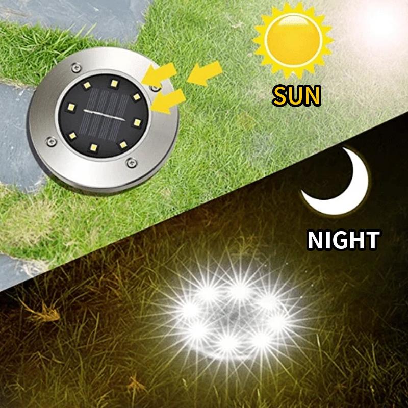 Solar Powered Floor Path LED Light - Image 3