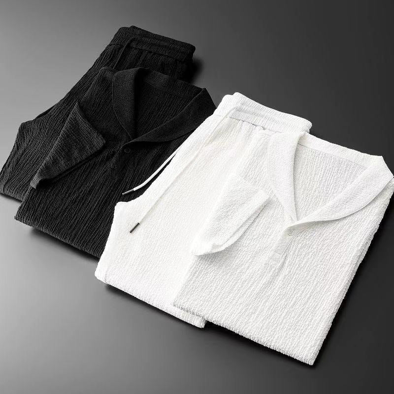 Solid Color Athleisure Set - Image 7