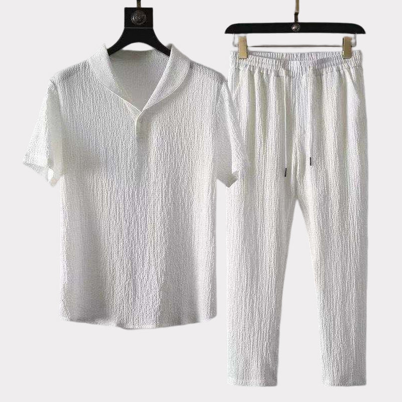 Solid Color Athleisure Set - Image 9