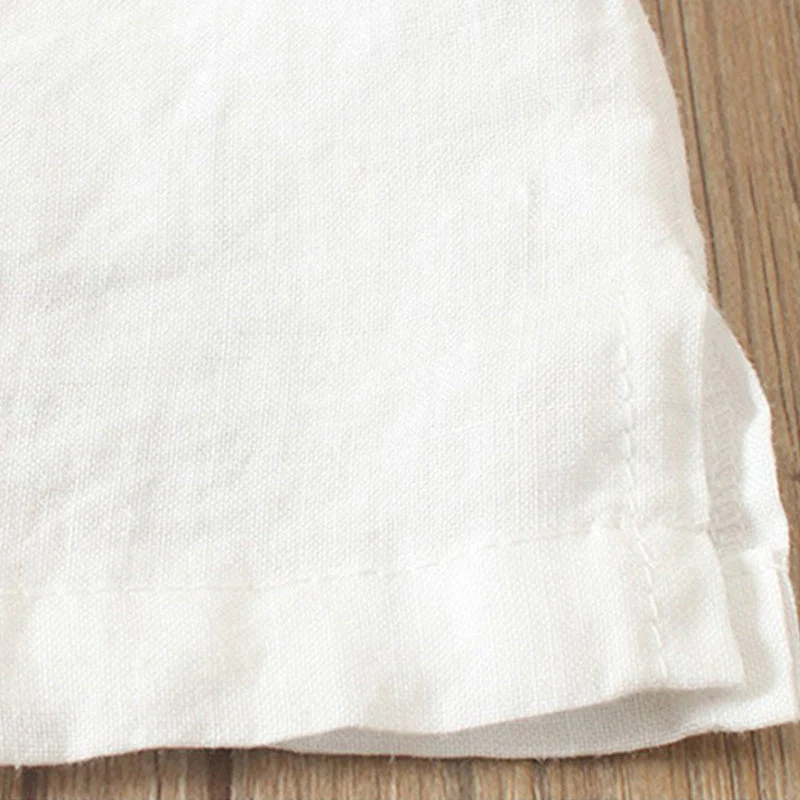 Solid Color Short Sleeve Round Neck Summer T-shirt - Image 8