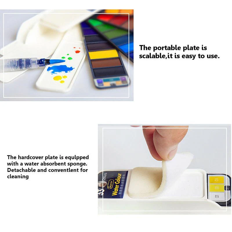 Solid Gouache Pigment Palette - let your creativity speak! - Image 2