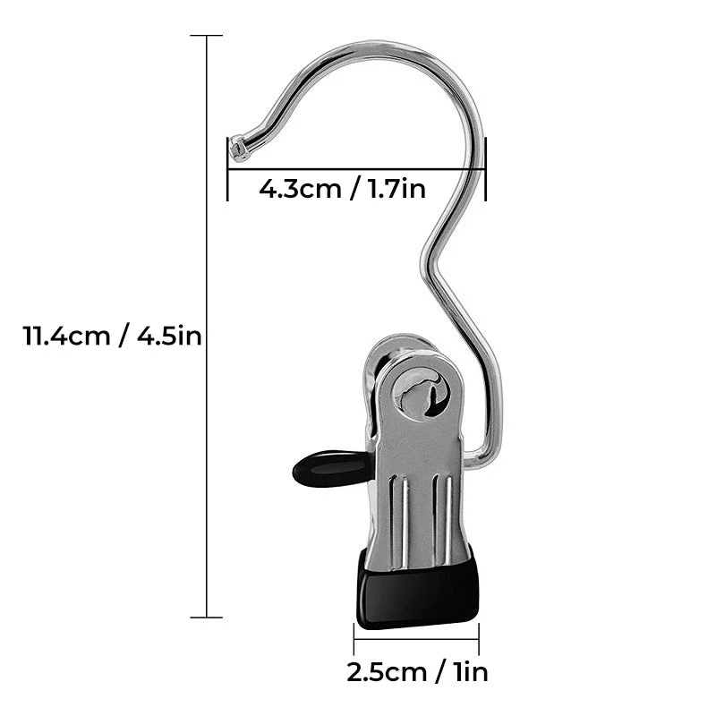 Space Saving Portable Travel Hangers Clips - Image 20