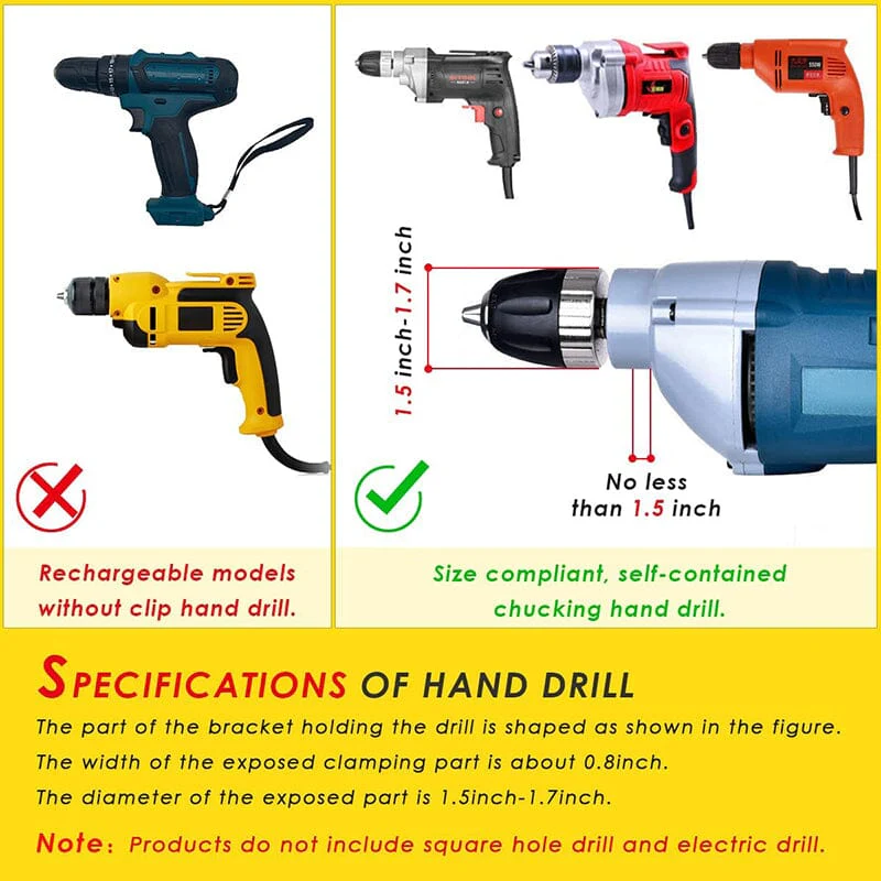 Square Hole Drill Bit Adapter - Image 7