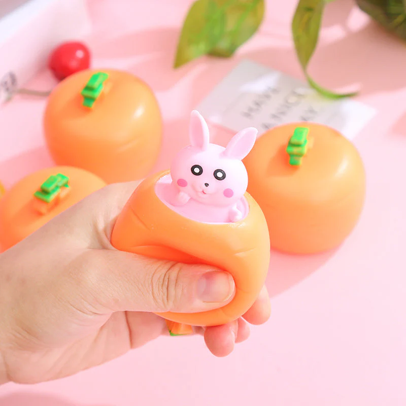 Squeeze Toy Carrot Doll - Image 5