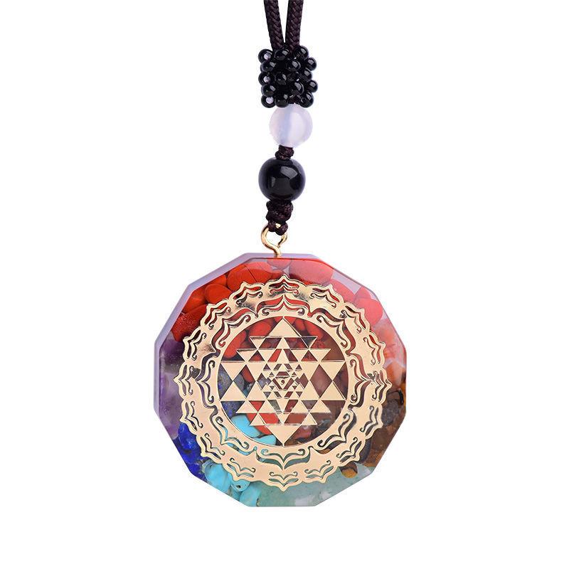 SRI YANTRA ORGONITE QUARTZ NECKLACE - Image 6