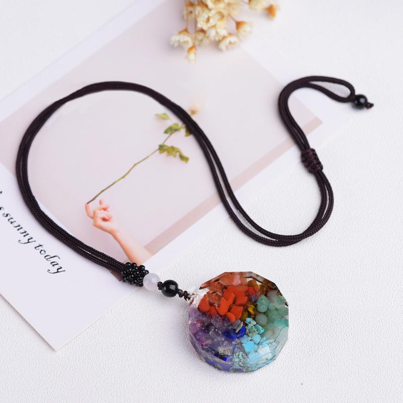 SRI YANTRA ORGONITE QUARTZ NECKLACE - Image 7