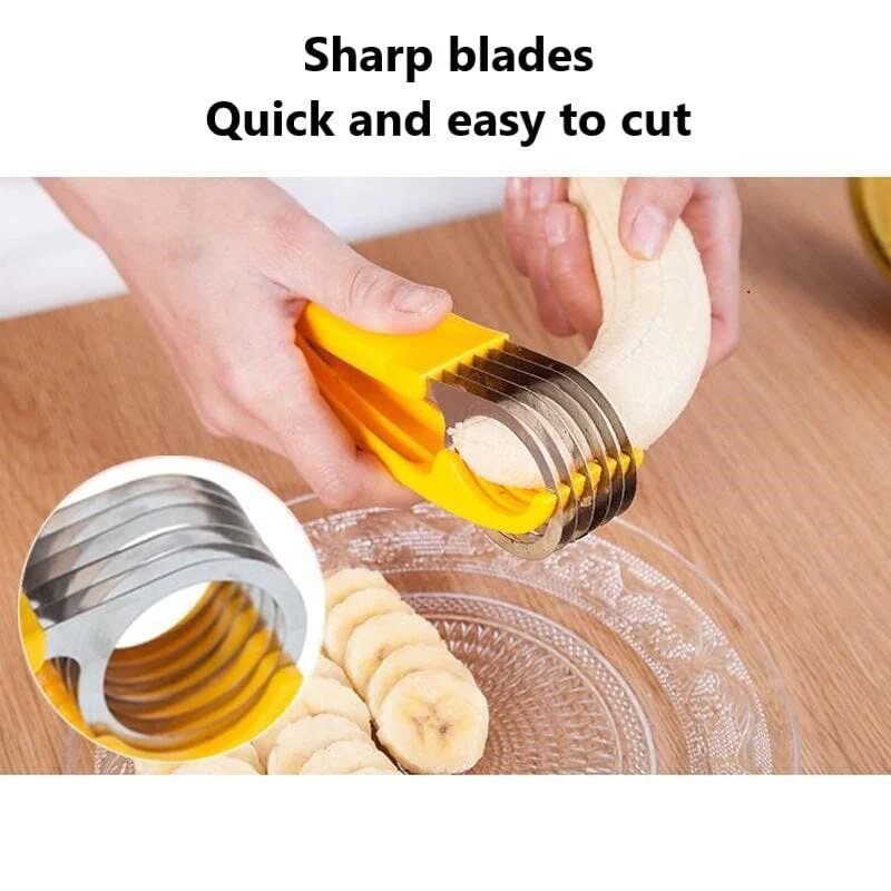 Stainless Steel Banana Cutter - Image 3