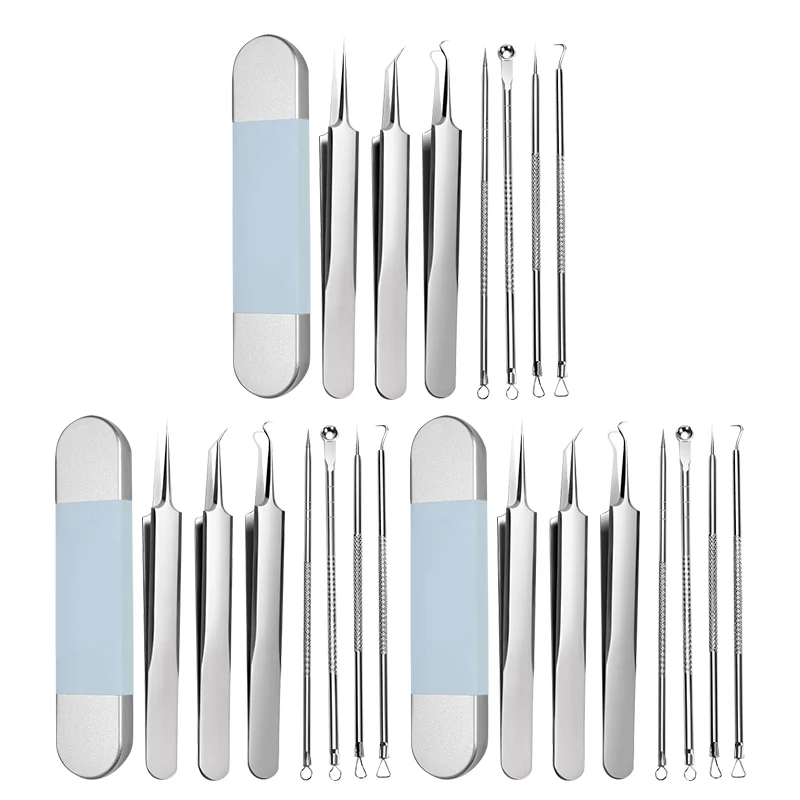 Stainless Steel Blackhead Remover Tool Kit - Image 11