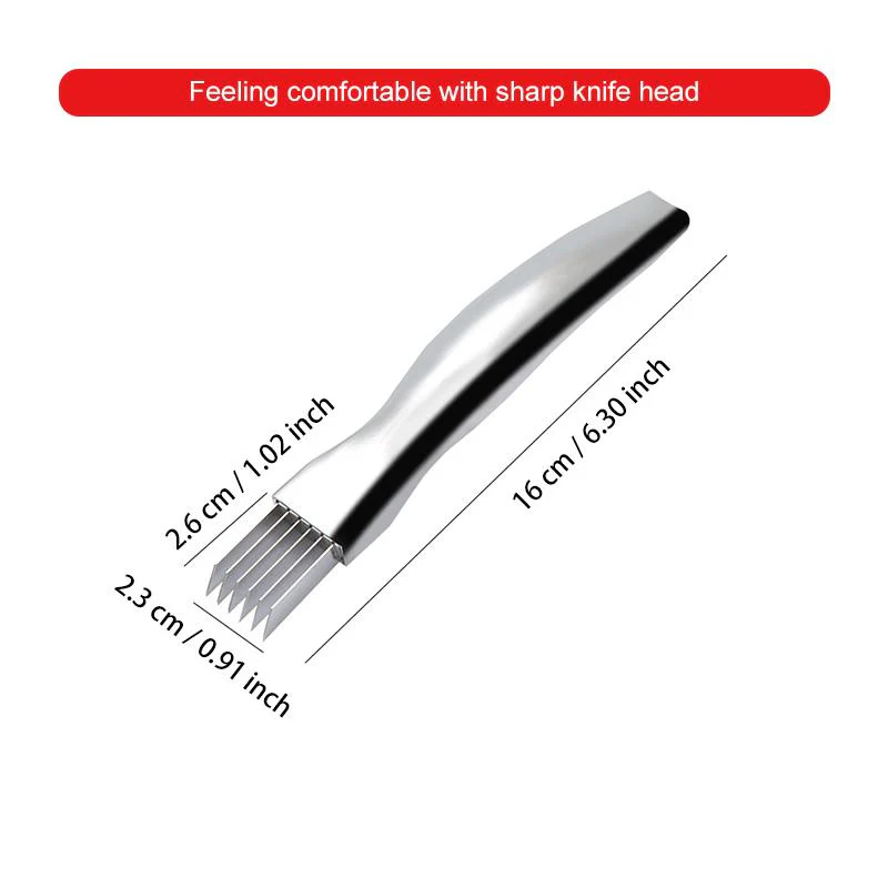 Stainless Steel Chopped Green Onion Knife - Image 8
