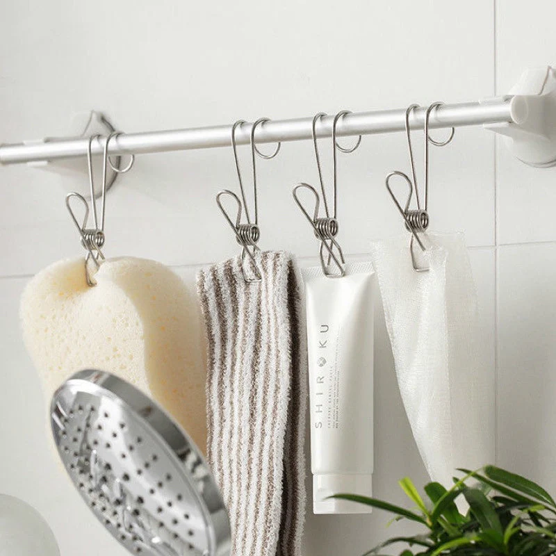 Stainless Steel Clothes Pins Hook Clip(10pcs) - Image 7