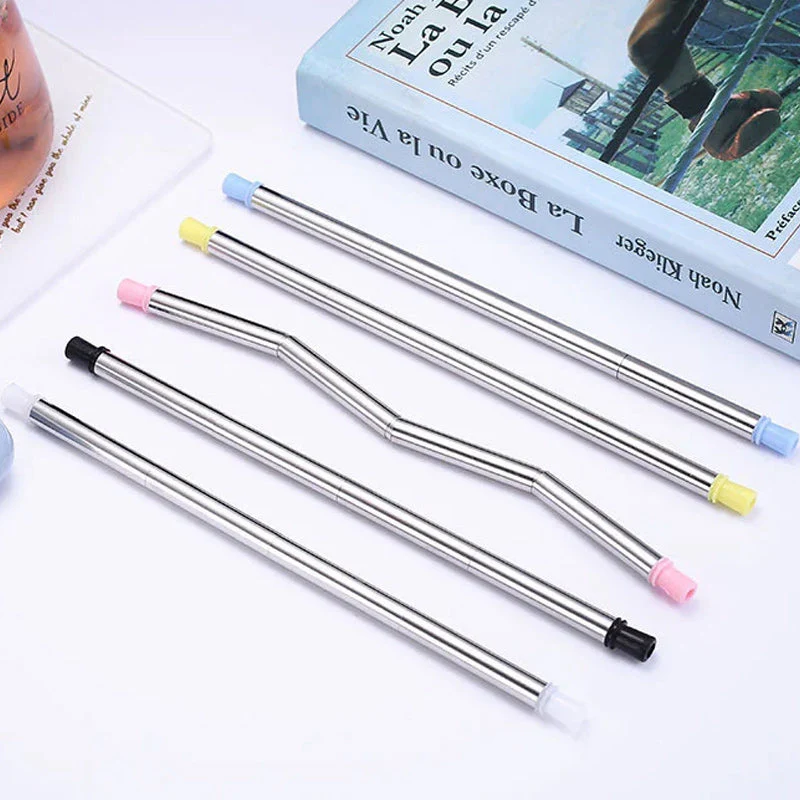 Stainless Steel Folding Straw - Image 3