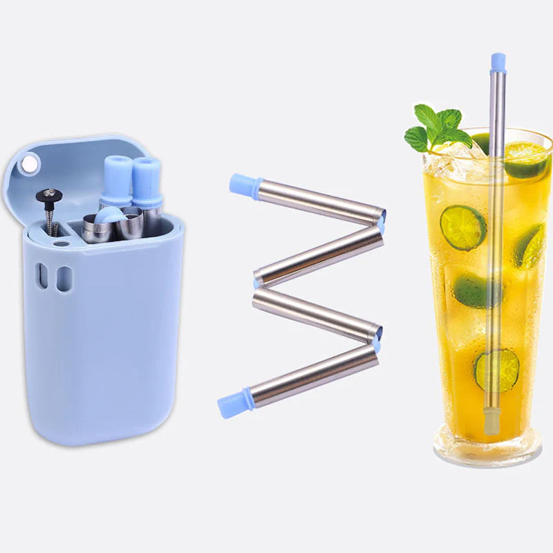 Stainless Steel Folding Straw - Image 6