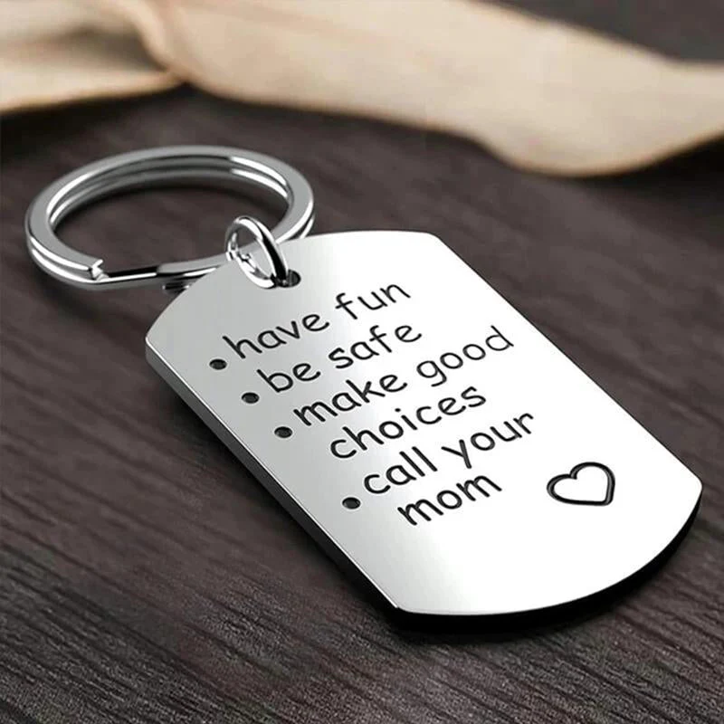 Stainless Steel Keychain - Image 2