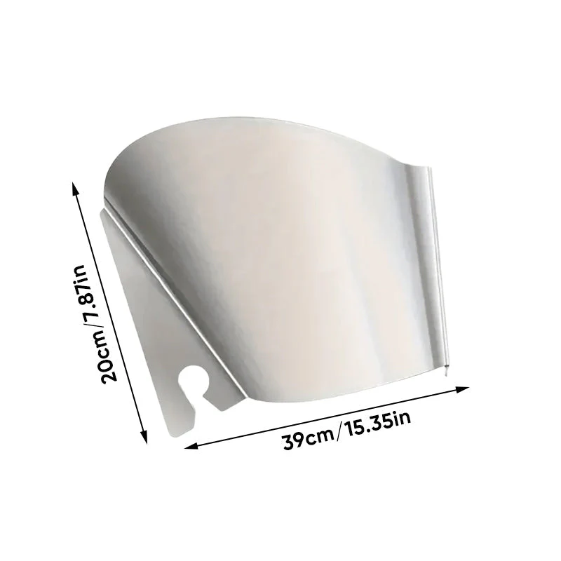 Stainless steel pouring shield - Image 11