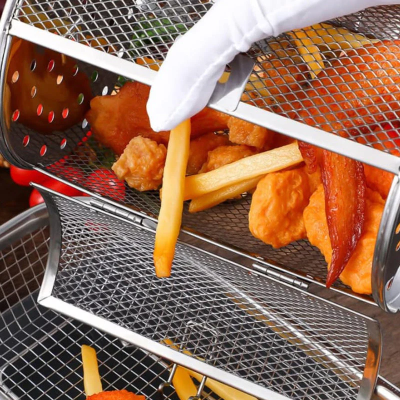 Stainless Steel Rotating Grill - Image 9