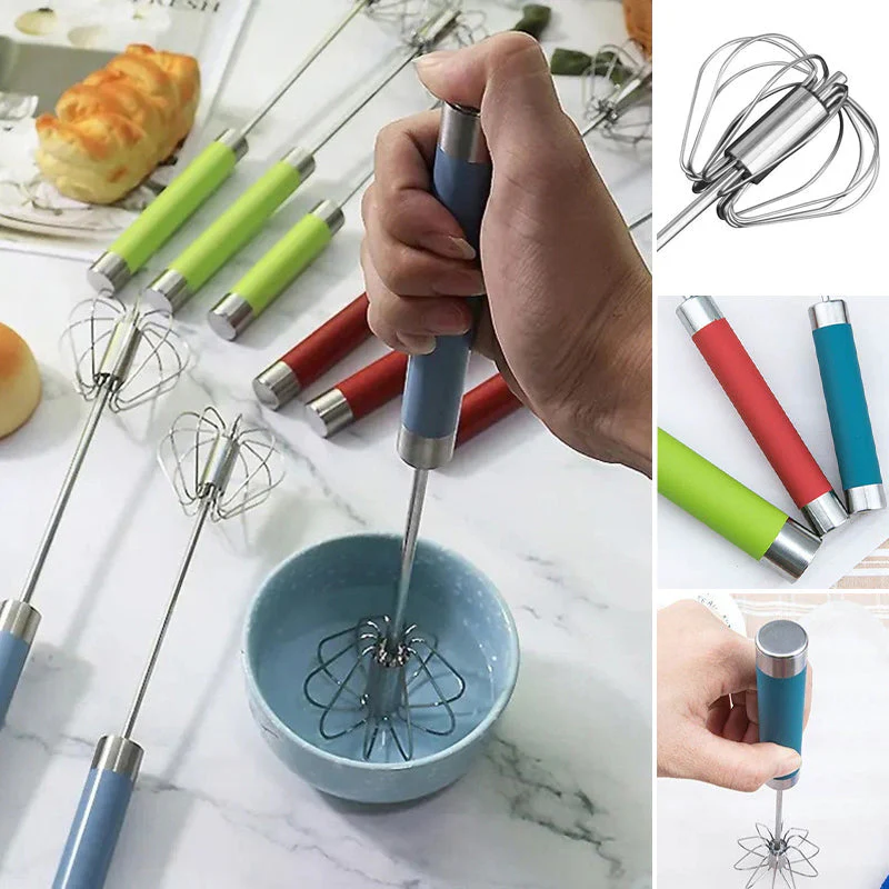 Stainless Steel Semi-Automatic Whisk - Image 10