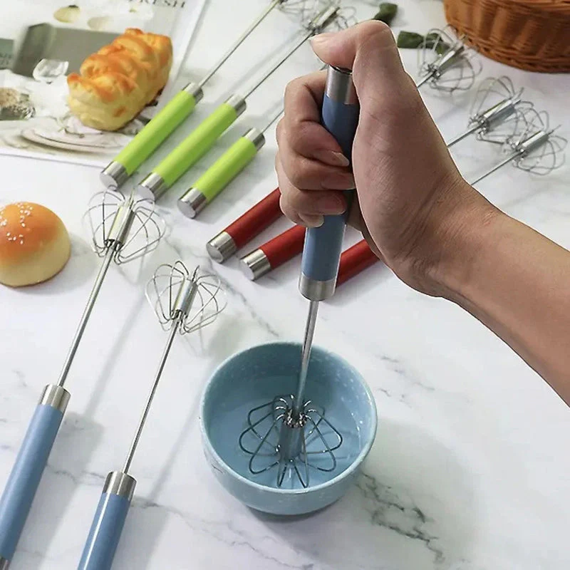 Stainless Steel Semi-Automatic Whisk - Image 14