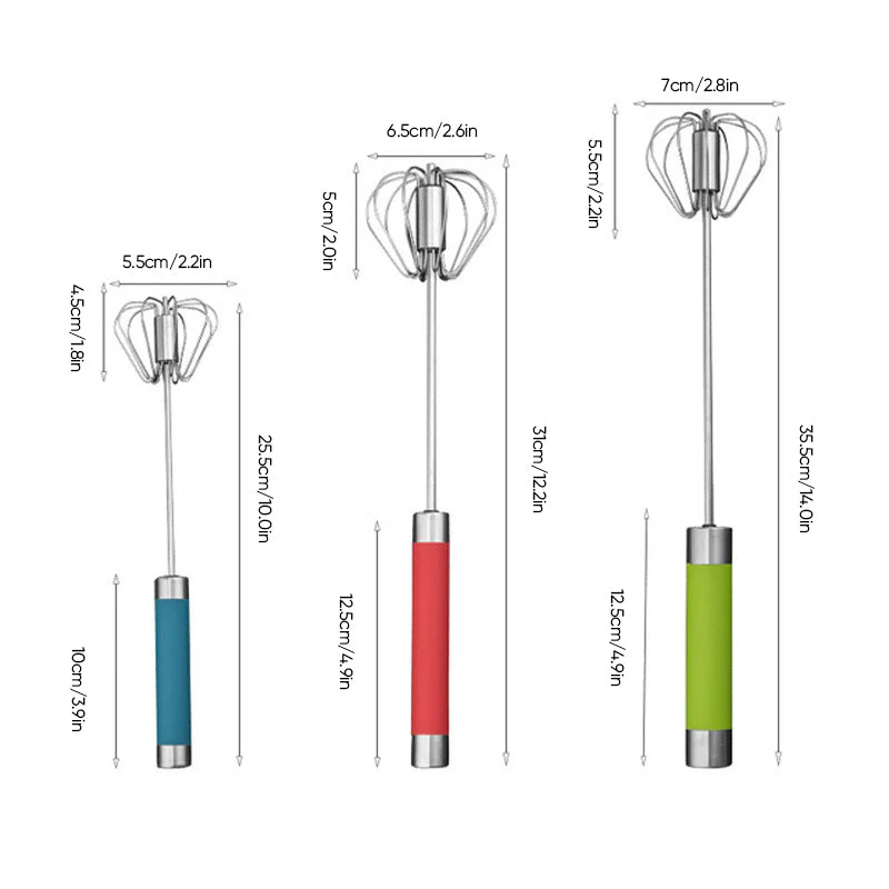 Stainless Steel Semi-Automatic Whisk - Image 19