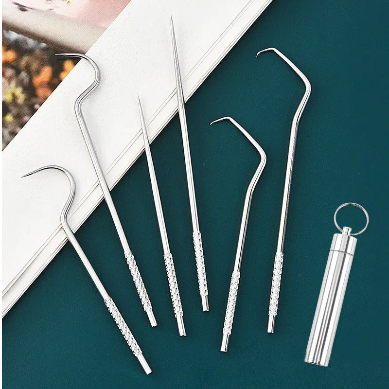 Stainless Steel Toothpick Set - Image 3
