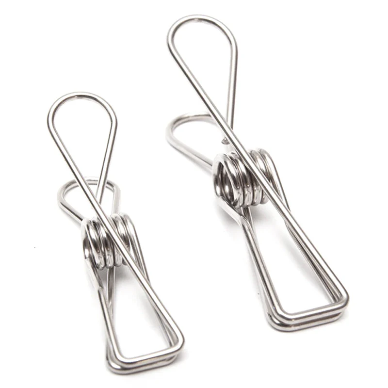 Stainless Steel Wire Clips for Clothes Drying - Image 10