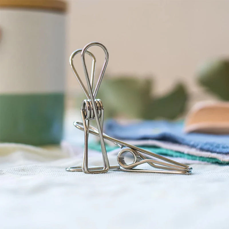 Stainless Steel Wire Clips for Clothes Drying - Image 7