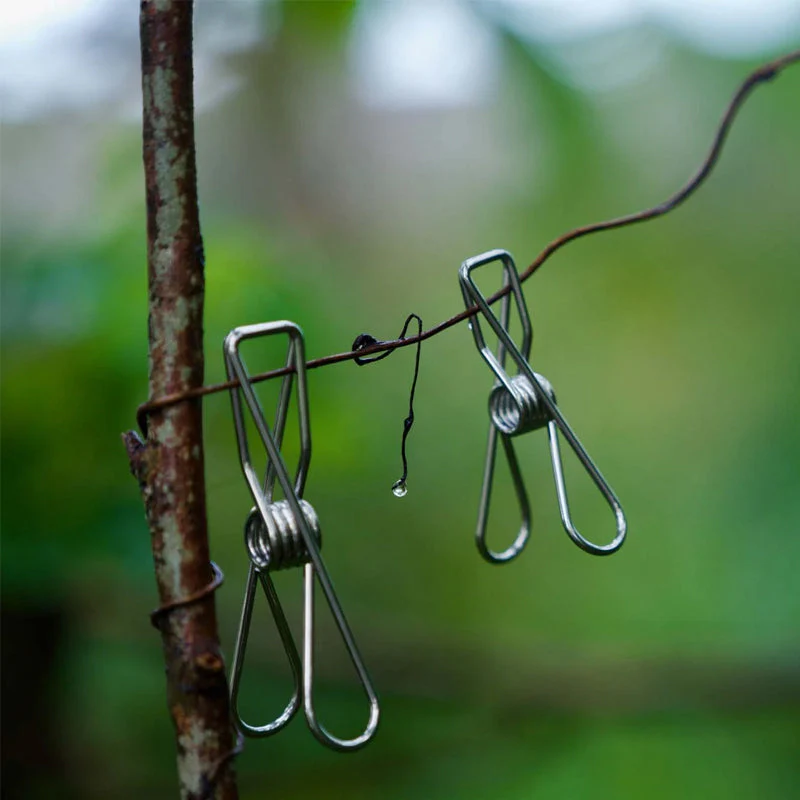 Stainless Steel Wire Clips for Clothes Drying - Image 8