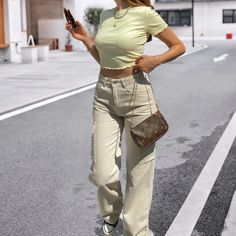 Straight Fit Cargo Pants - Image 7