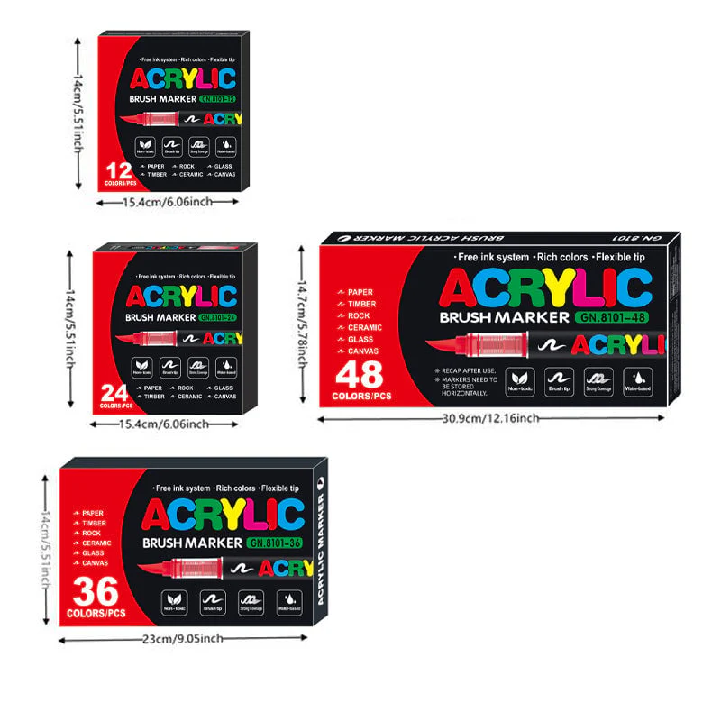 Straight Liquid Acrylic Marker - Image 16