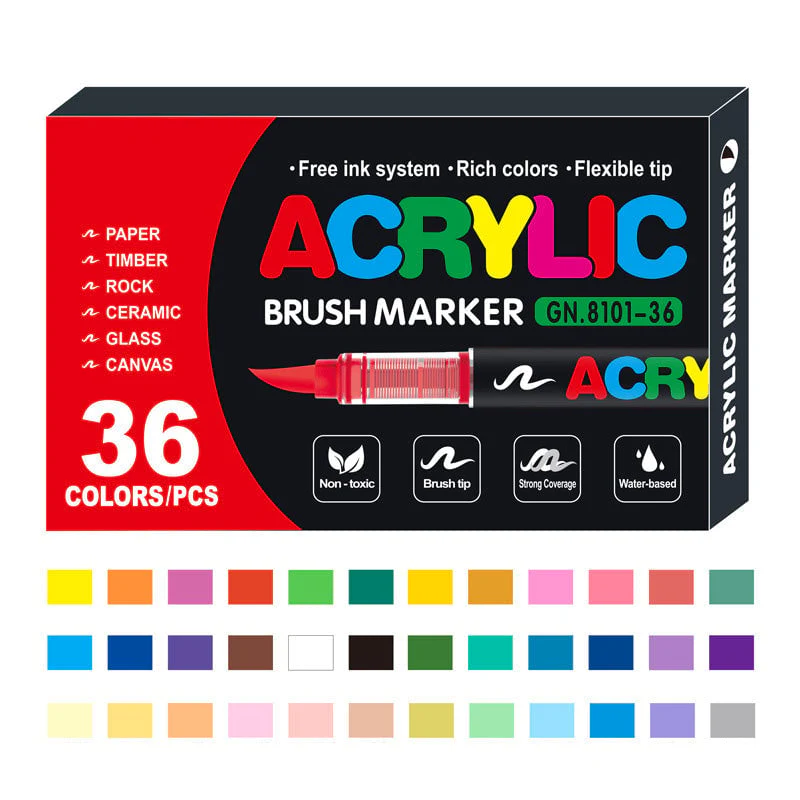 Straight Liquid Acrylic Marker - Image 20