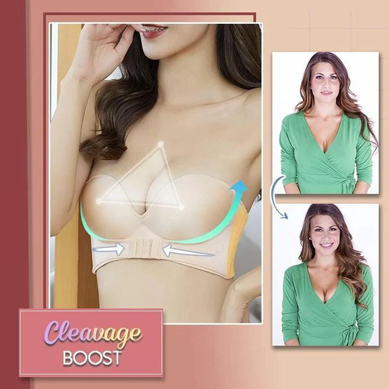 Strapless Front Buckle Lift Bra - Image 11