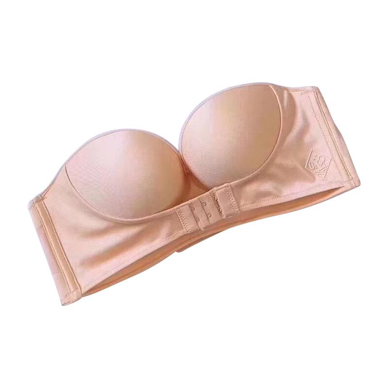 Strapless Front Buckle Lift Bra - Image 5