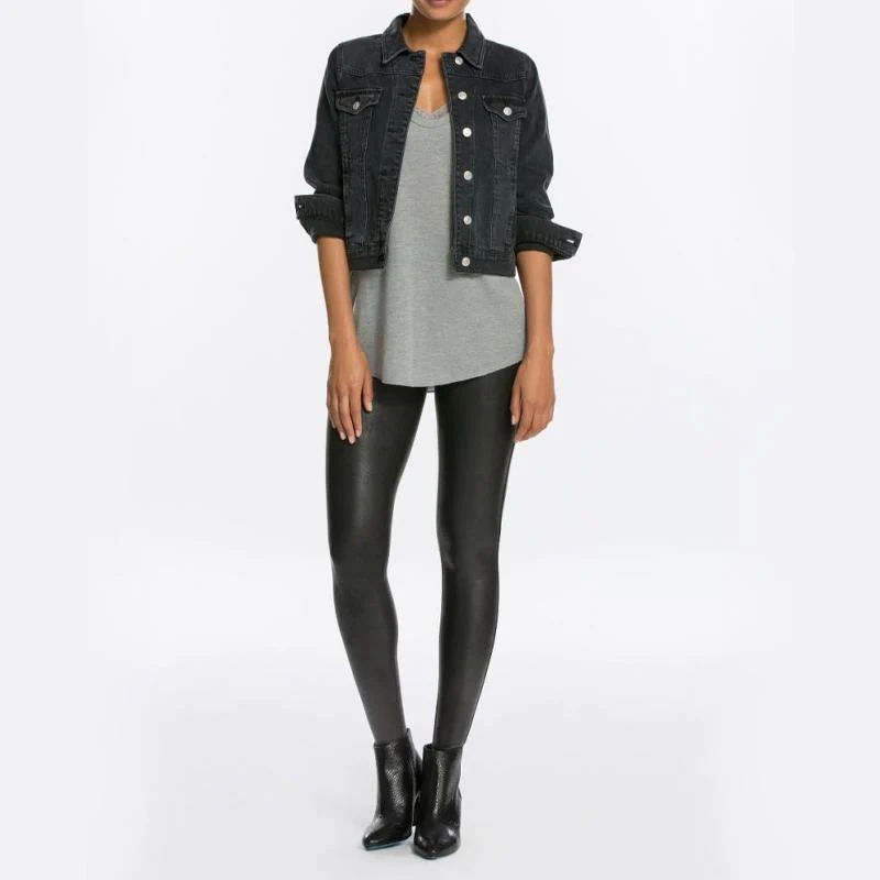 Stretch-Fit Faux Leather Shaper - Image 12