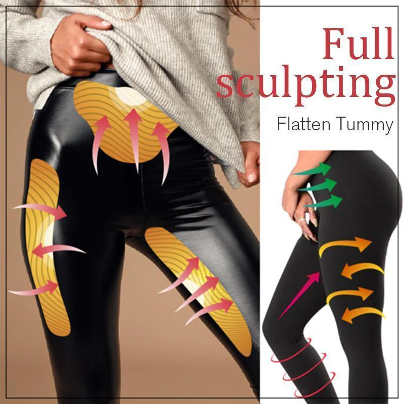 Stretch-Fit Faux Leather Shaper - Image 2