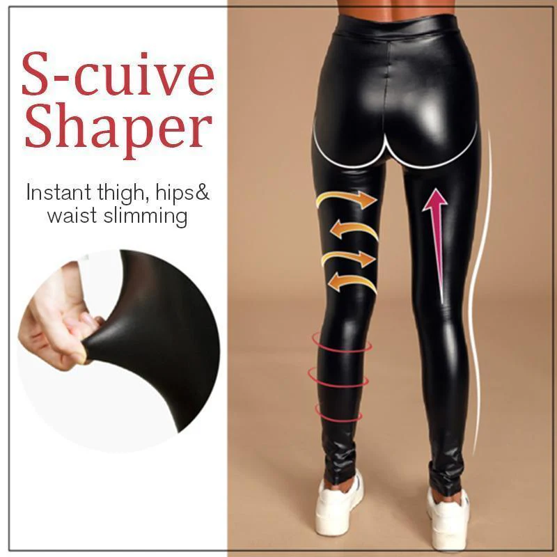 Stretch-Fit Faux Leather Shaper - Image 3