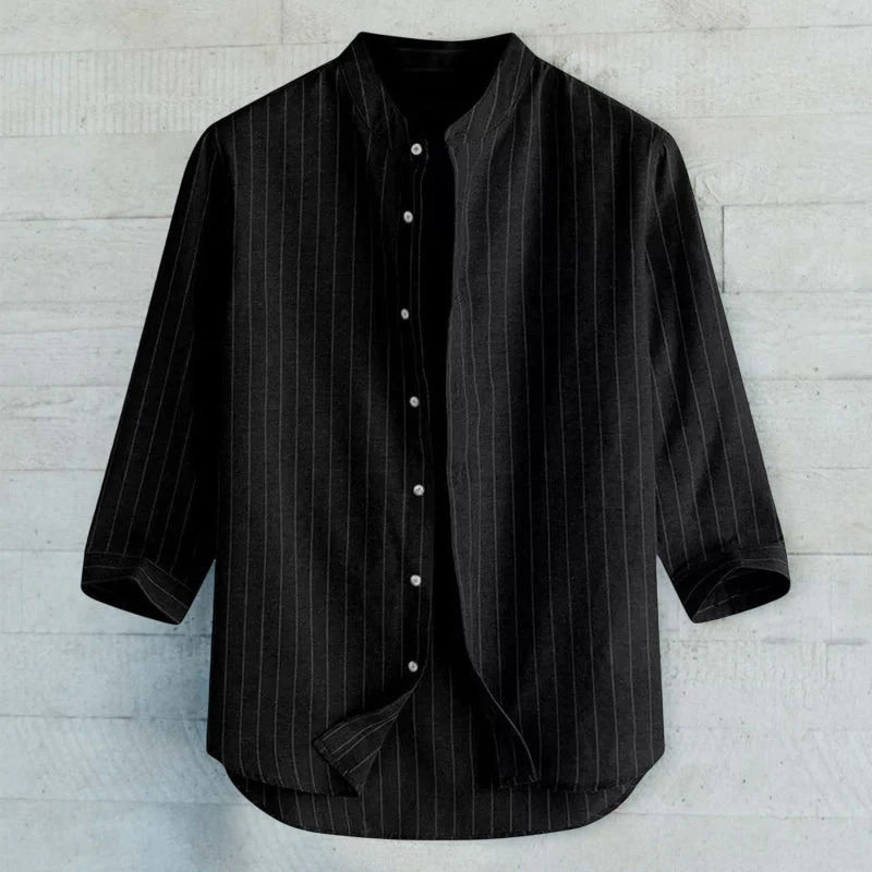 Striped Linen Shirt - Image 12